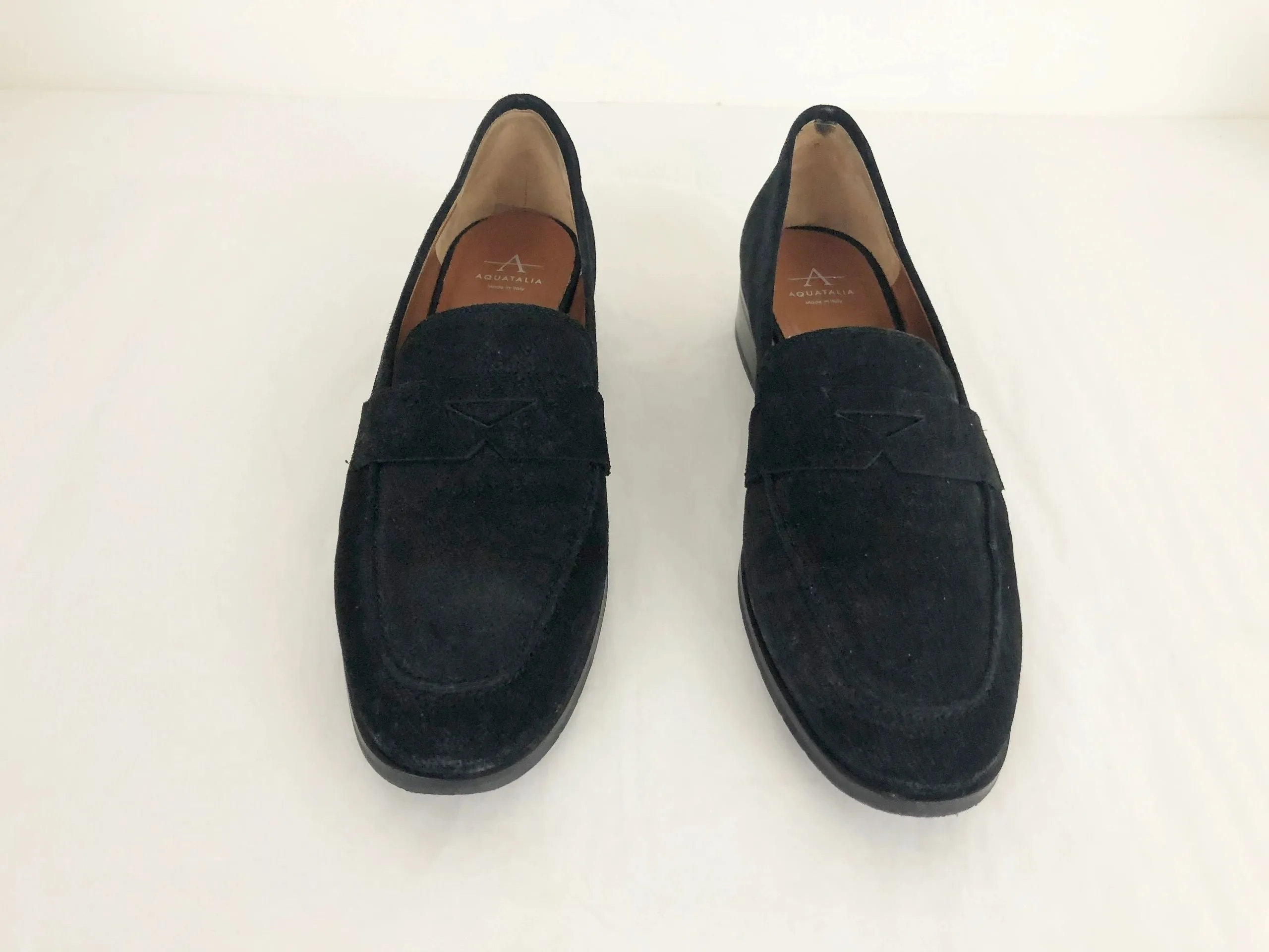 Aquatalia Suede Loafer Size 8