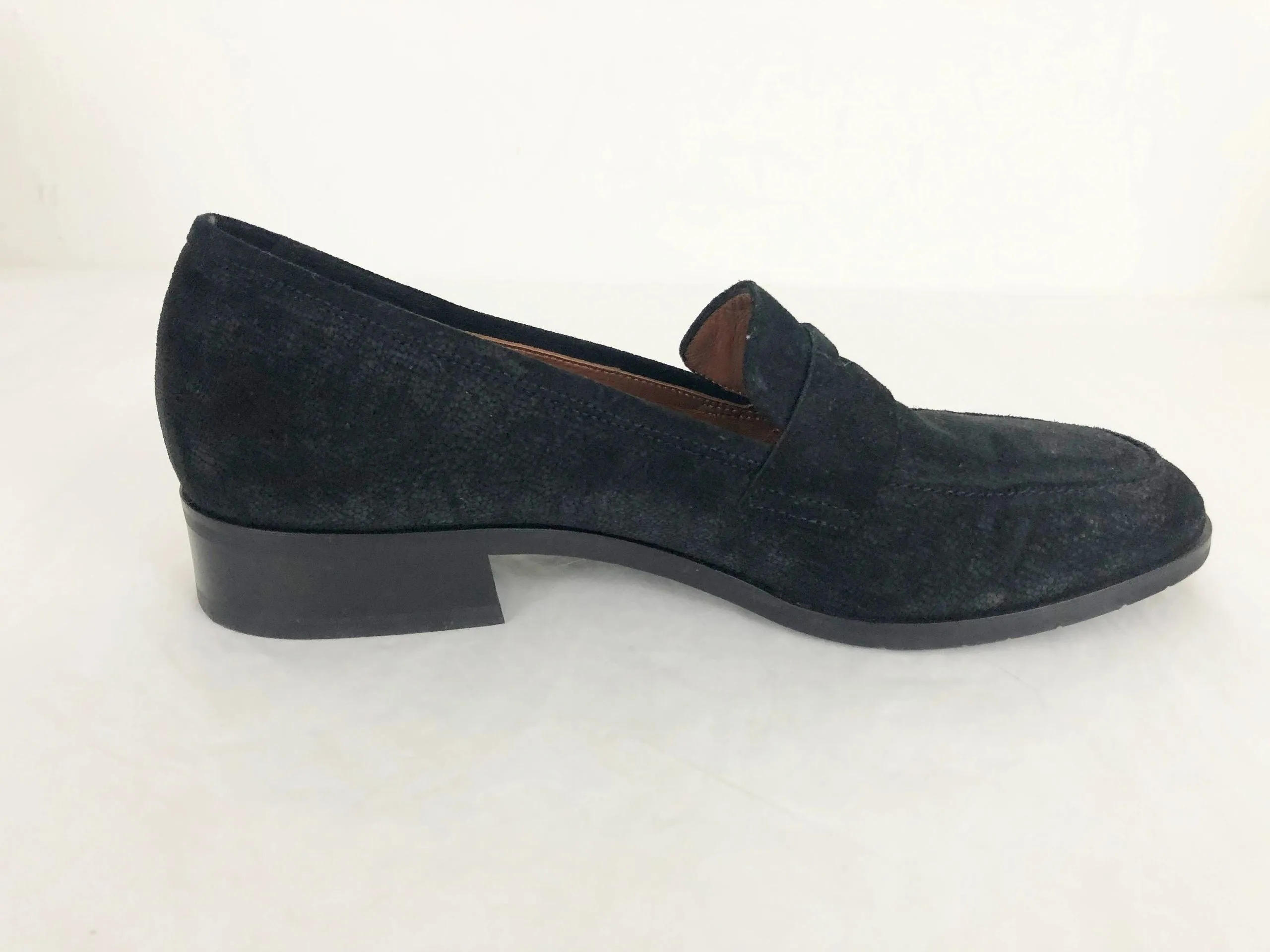 Aquatalia Suede Loafer Size 8
