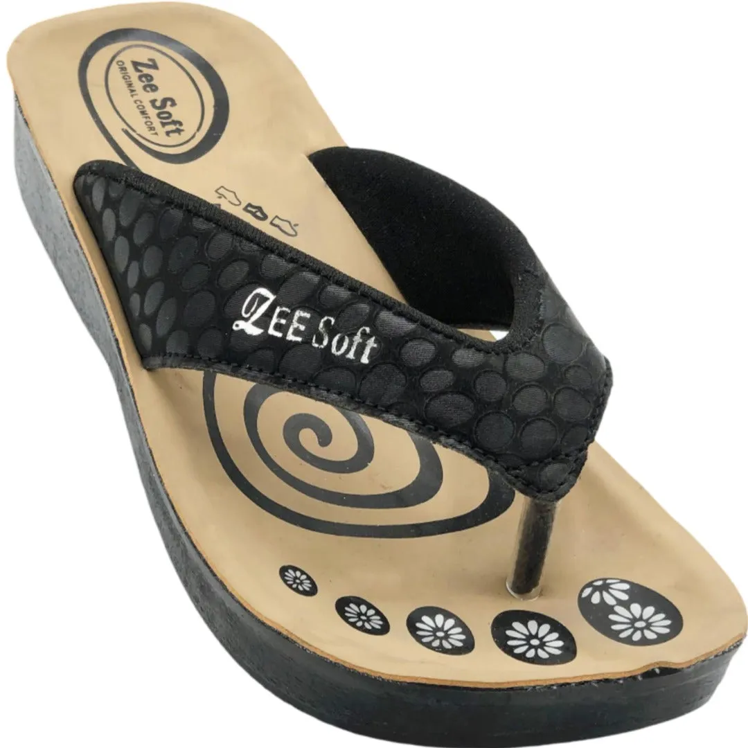 ARSFT Women's PU Soft Slippers - Article 2637