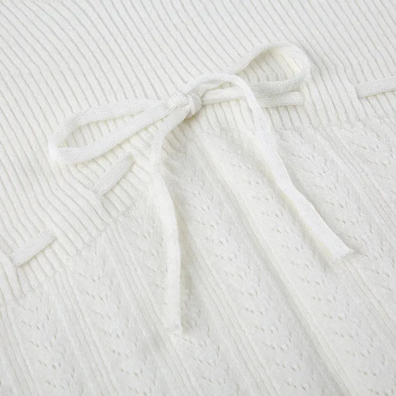 Ava Ribbed Charm Top