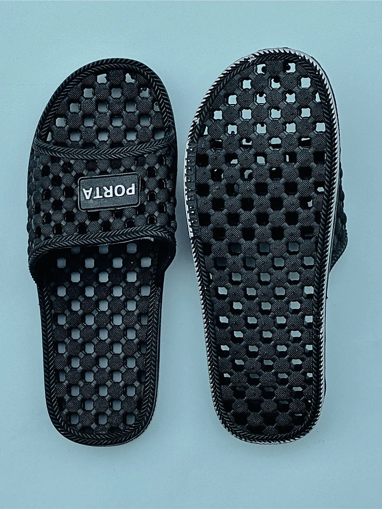 Bathroom Slipper - Soft, Comfortable (Black)