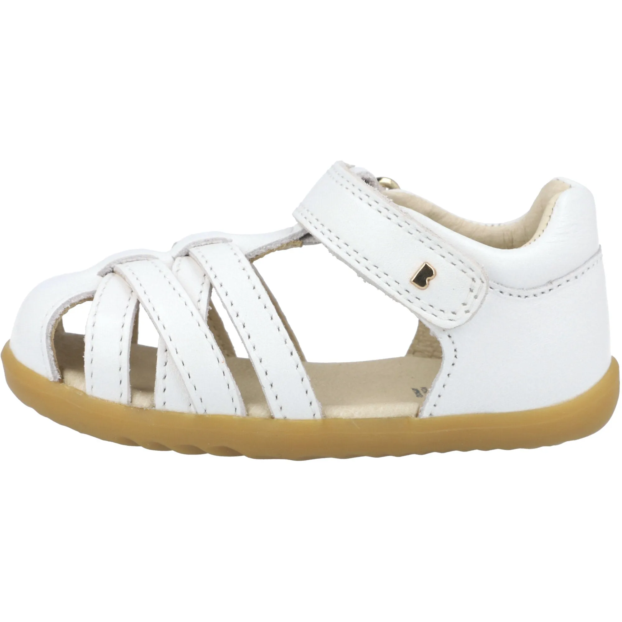 Bobux Cross Jump White Kids Sandals