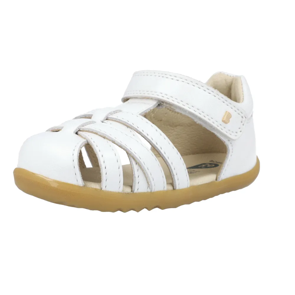 Bobux Cross Jump White Kids Sandals