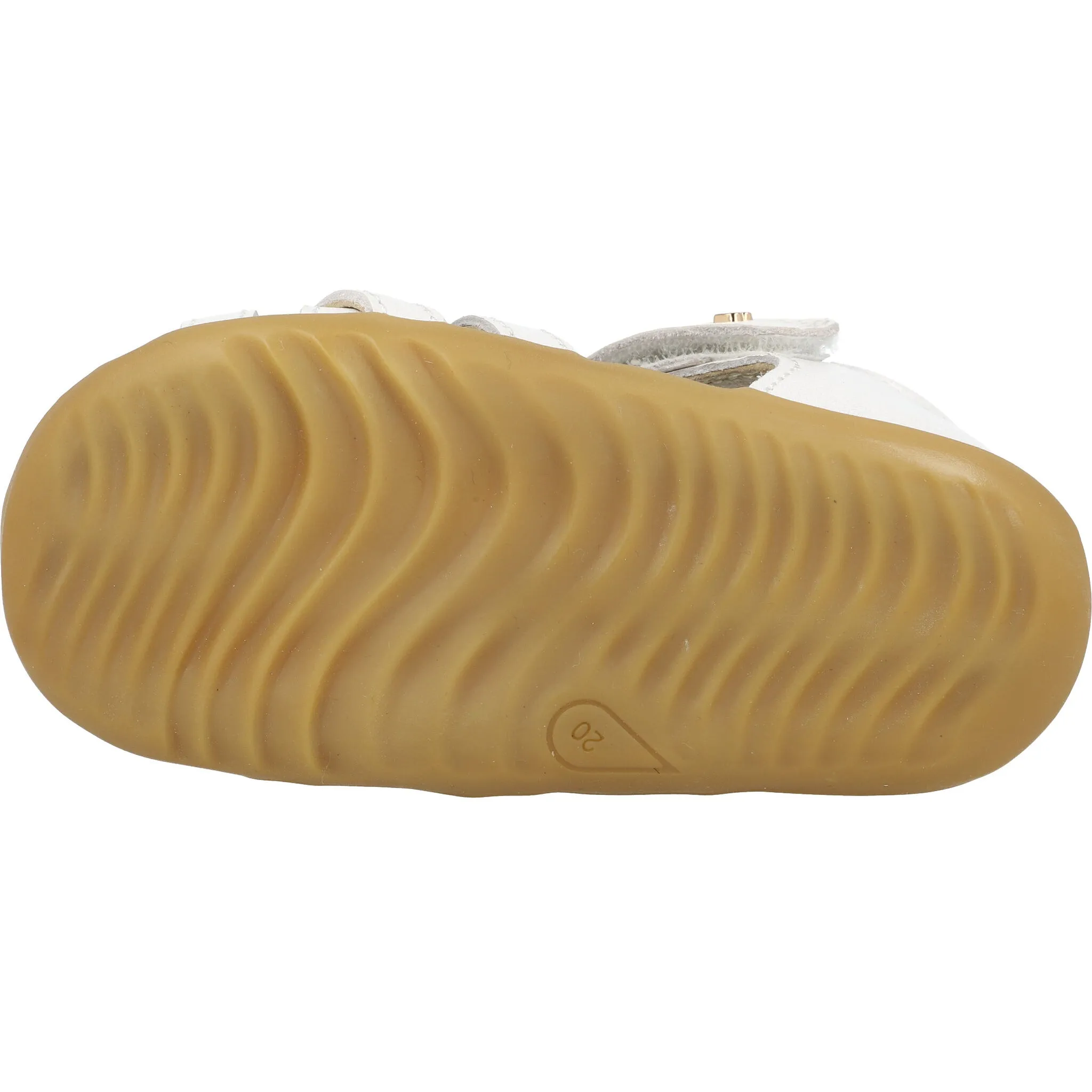 Bobux Cross Jump White Kids Sandals