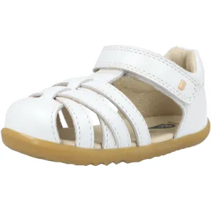 Bobux Cross Jump White Kids Sandals