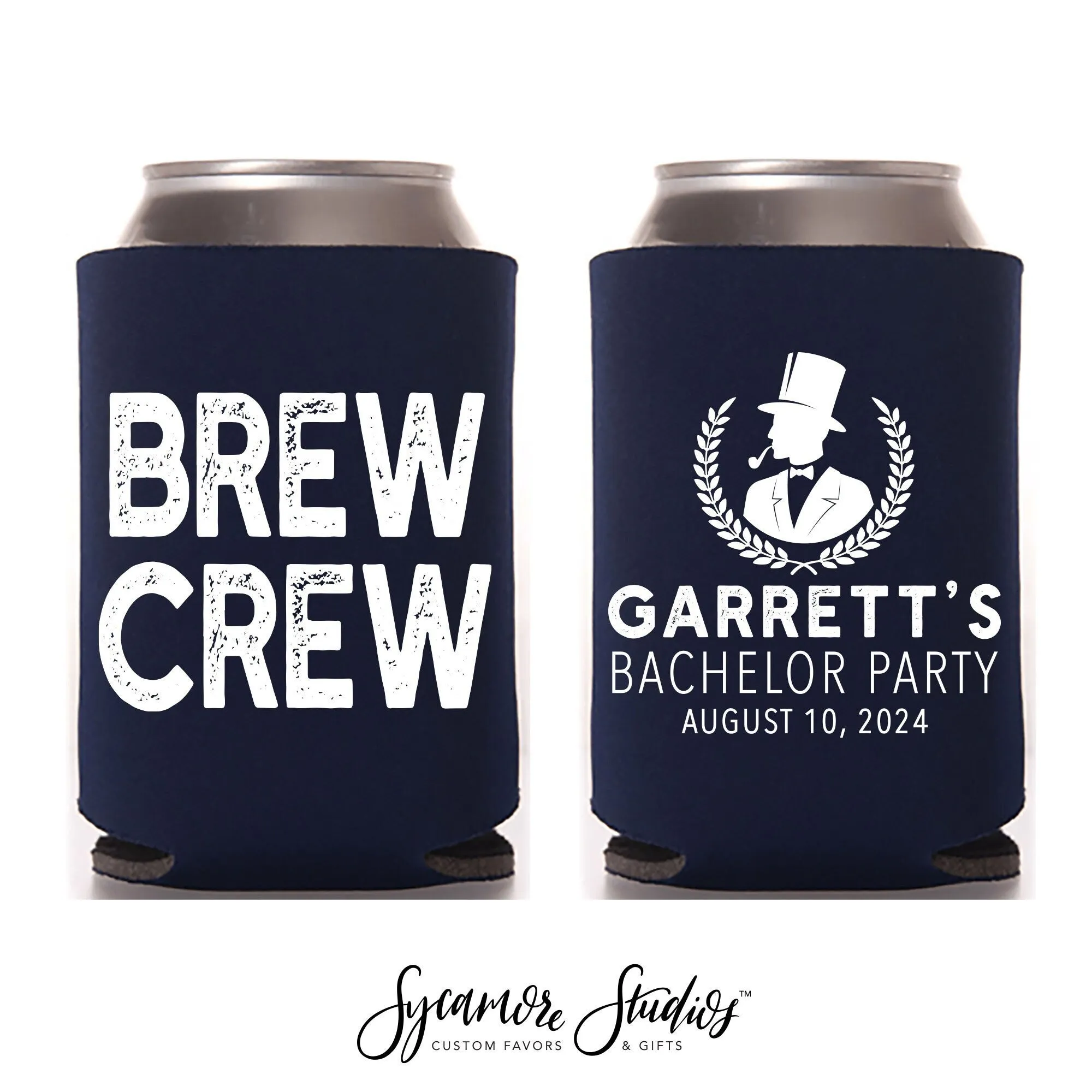 Brew Crew - Bachelor / Bachelorette Can Cooler #21R
