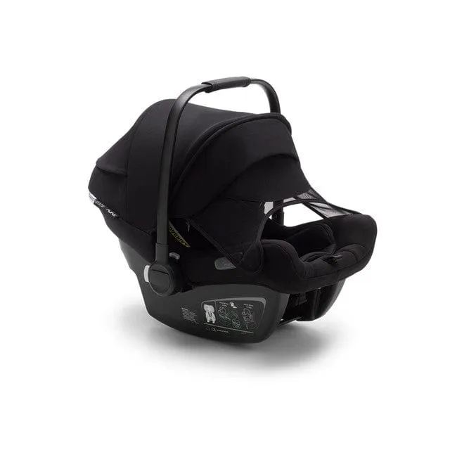 Bugaboo Donkey 5 Twin Complete Turtle Travel System in Grey Mélange