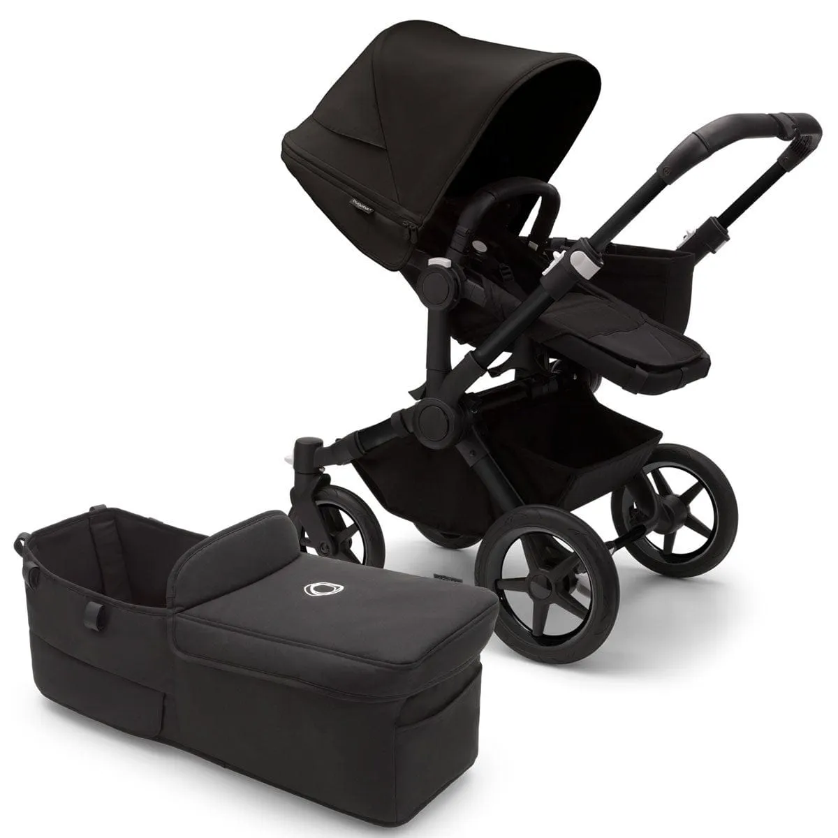 Bugaboo Donkey5 Mono Complete Stroller - Black Frame/Midnight Black