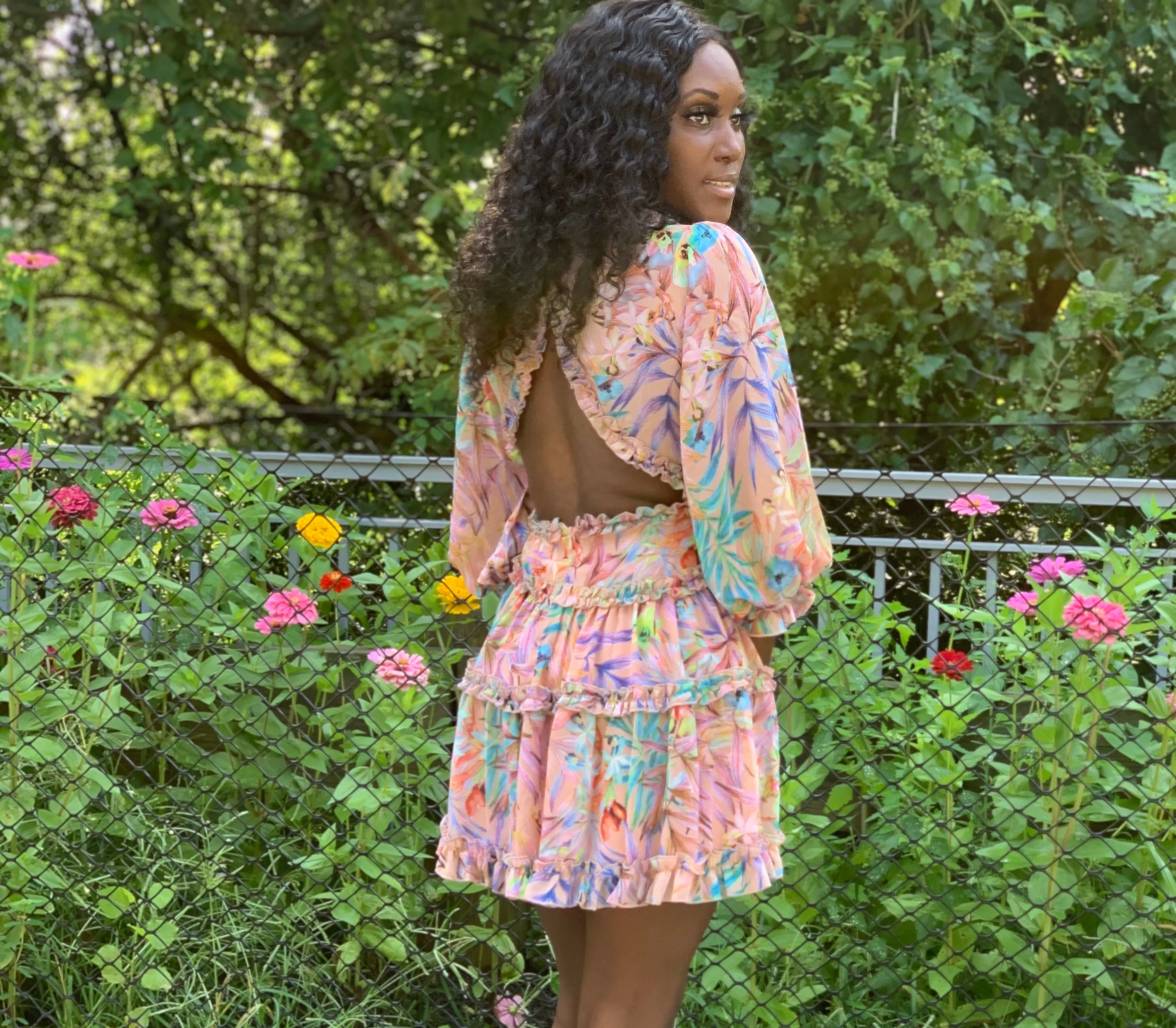 Catalina Floral Dress - FINAL SALE