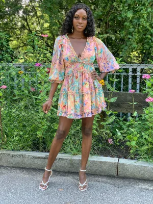Catalina Floral Dress - FINAL SALE