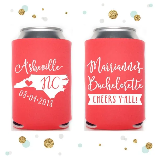 Cheers Y'all - Bachelor / Bachelorette Can Cooler #5R