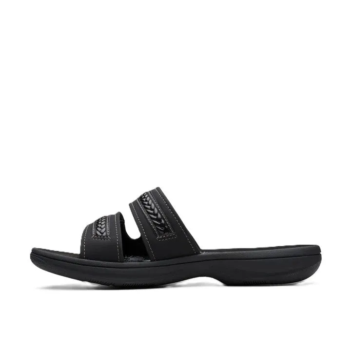 Clarks Women's Breezey Eve Sandals Black / Black Sandal