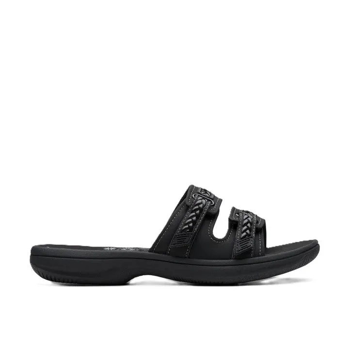 Clarks Women's Breezey Eve Sandals Black / Black Sandal