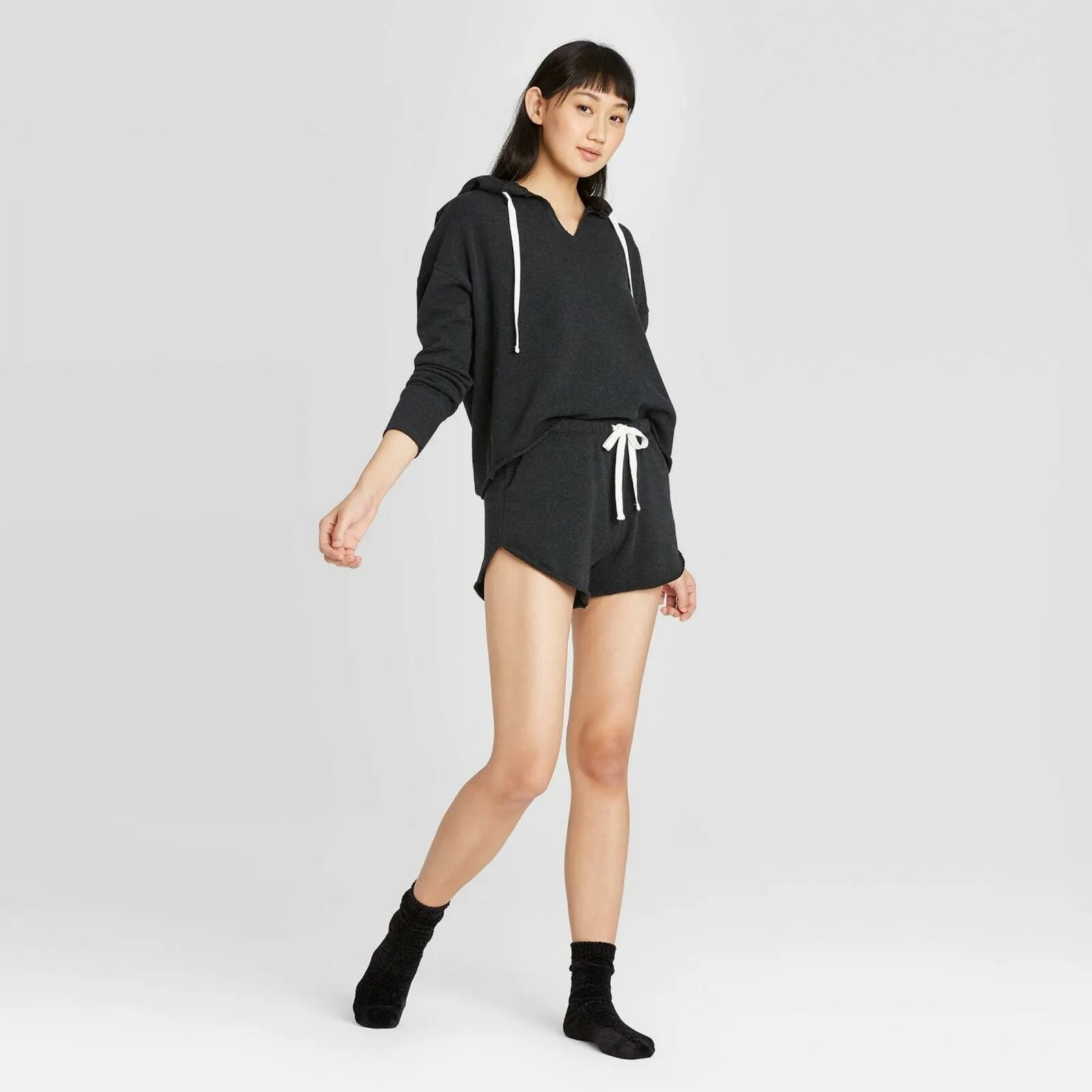 Colsie Women's Hooded Lounge Sweatshirt