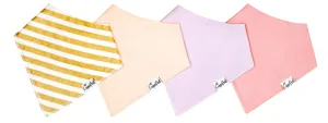 Copper Pearl Sweetheart Bandana Bib Set