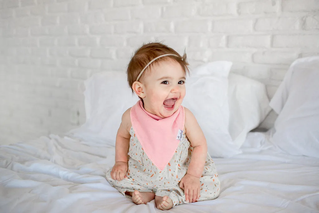 Copper Pearl Sweetheart Bandana Bib Set