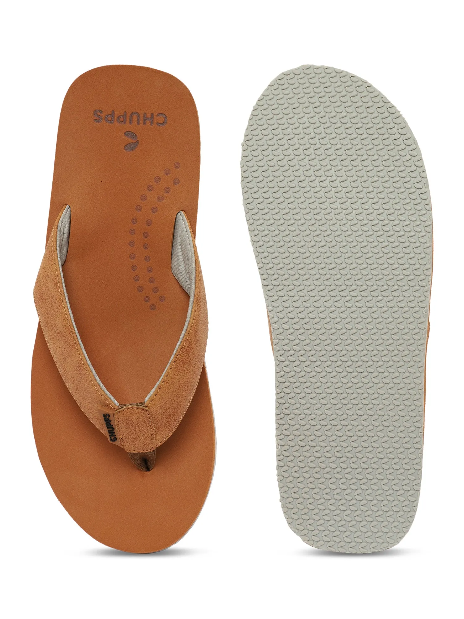 Curve Tan V-Strap