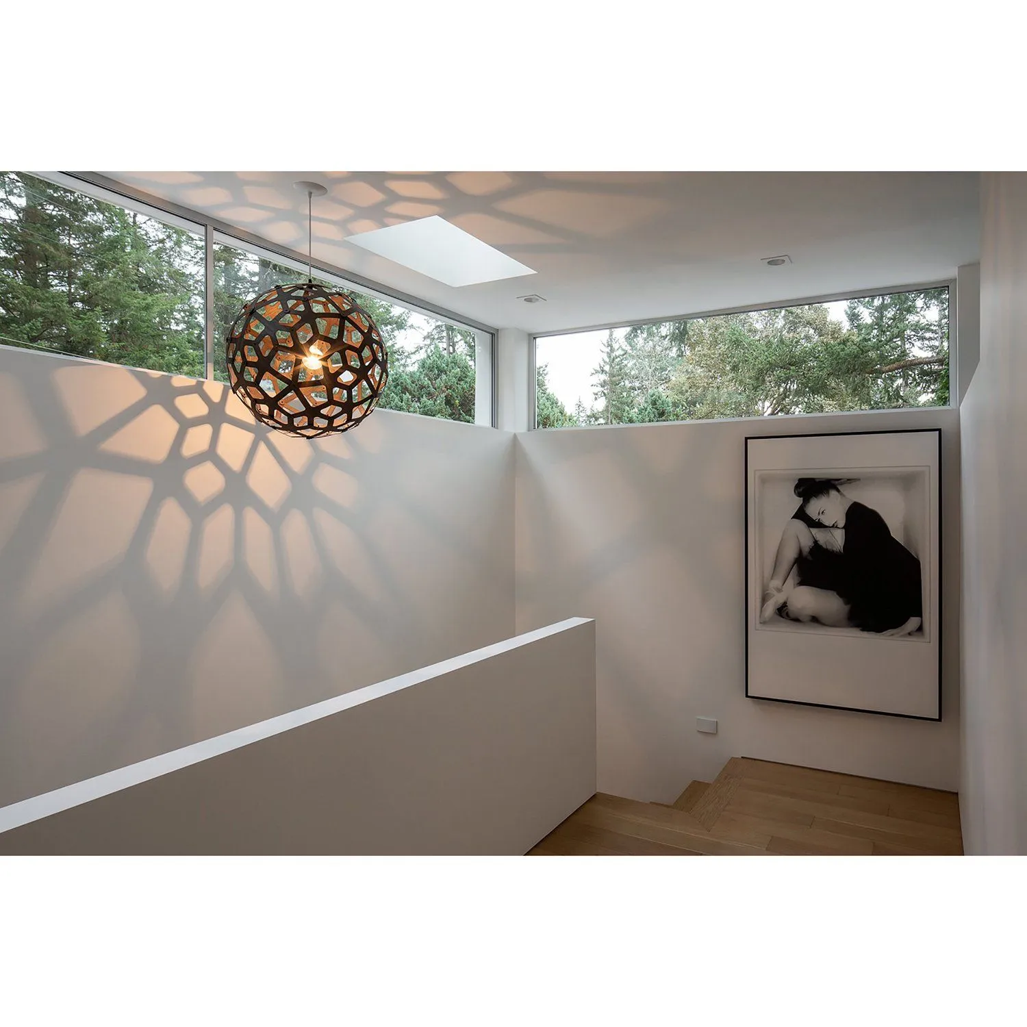 David Trubridge Black Coral Pendant Light