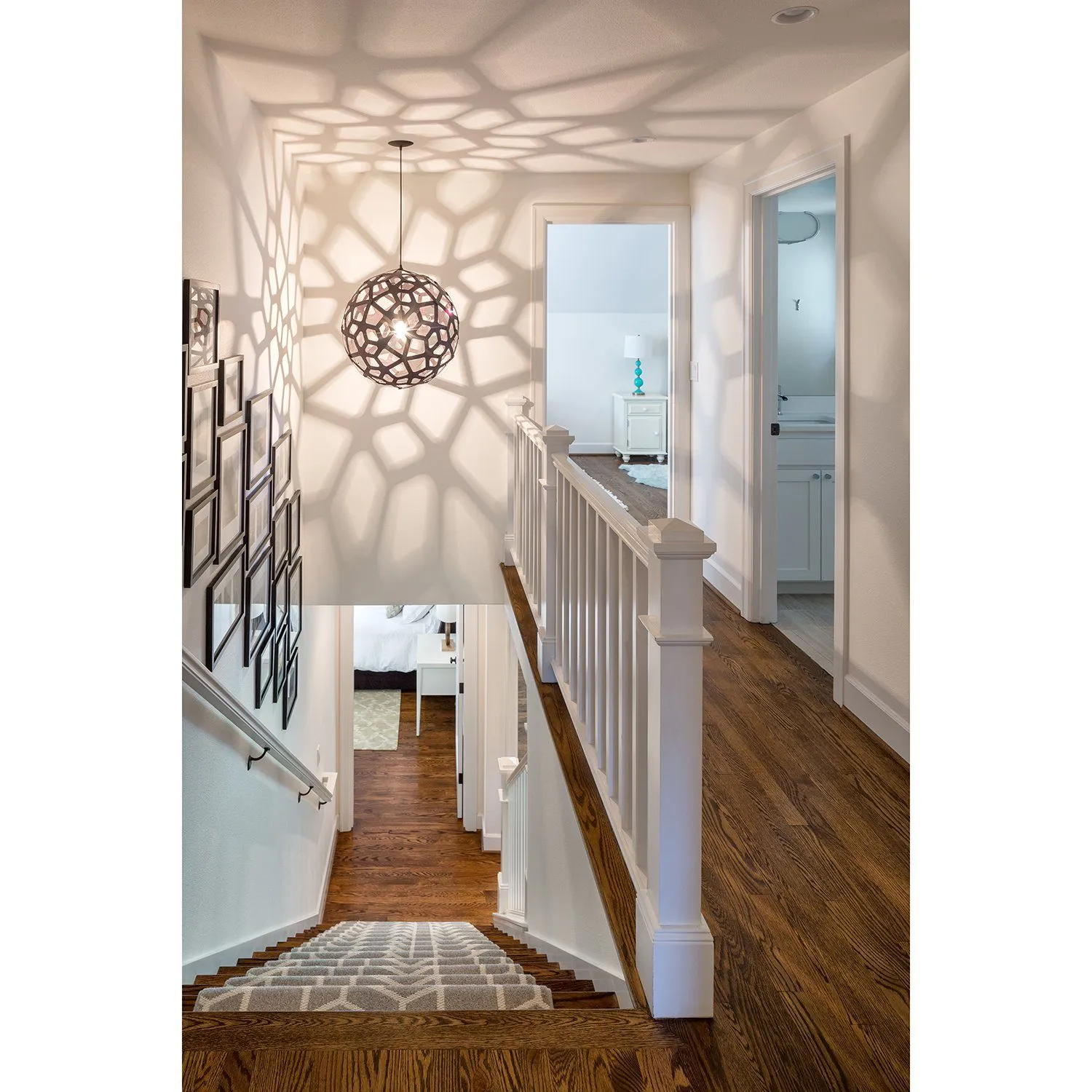David Trubridge Black Coral Pendant Light