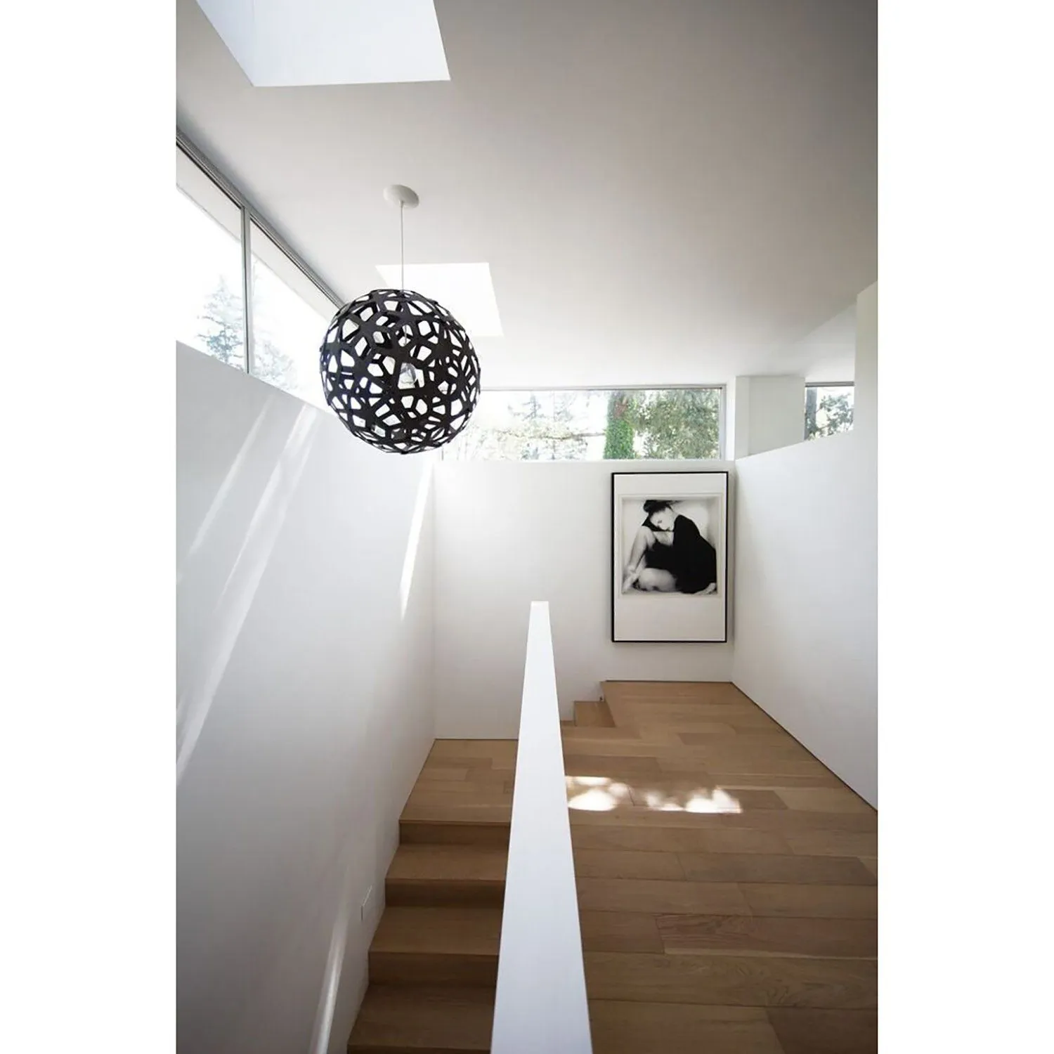 David Trubridge Black Coral Pendant Light