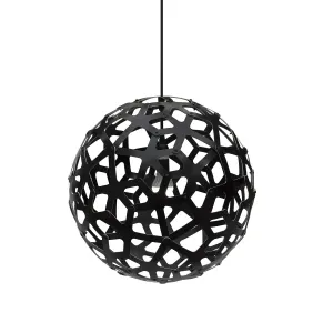 David Trubridge Black Coral Pendant Light