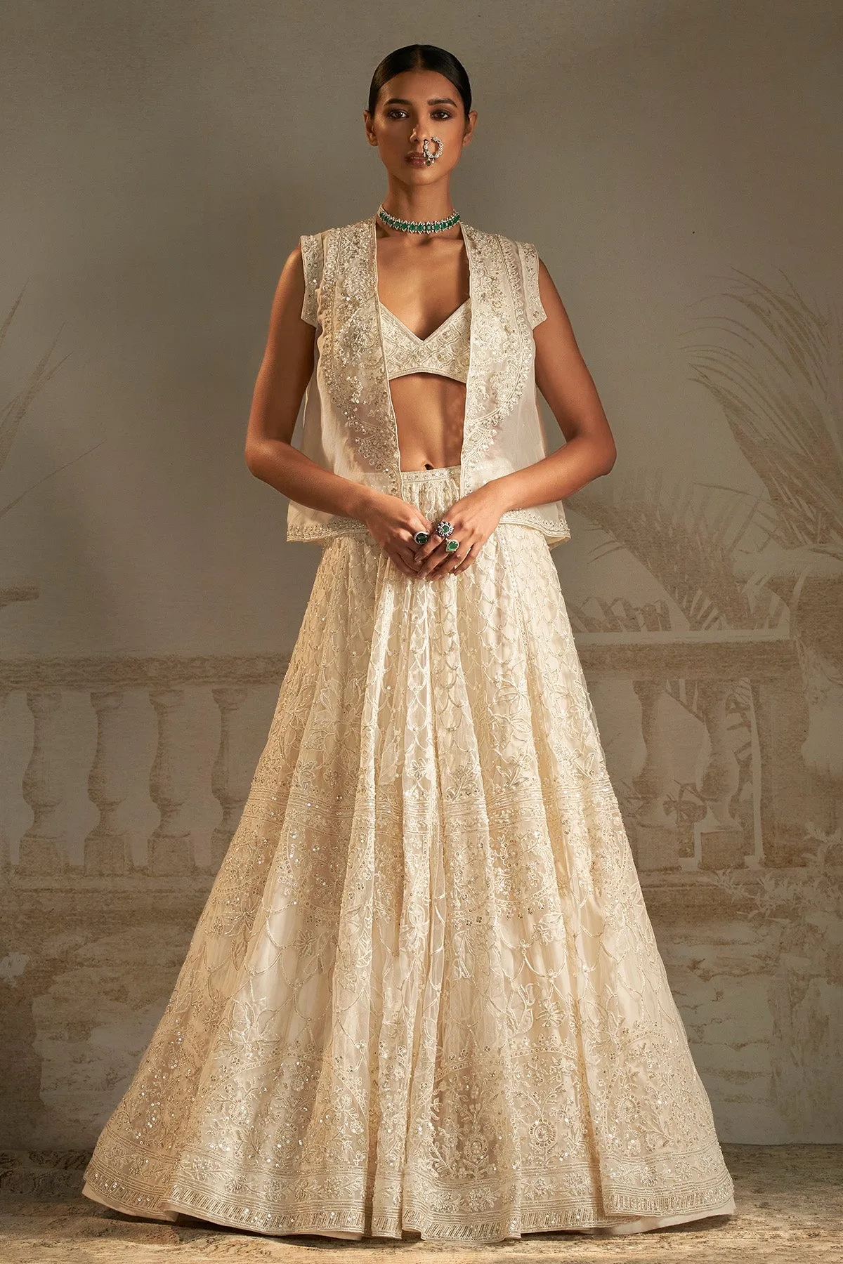 divya bopanna in MOTI LEHENGA SET