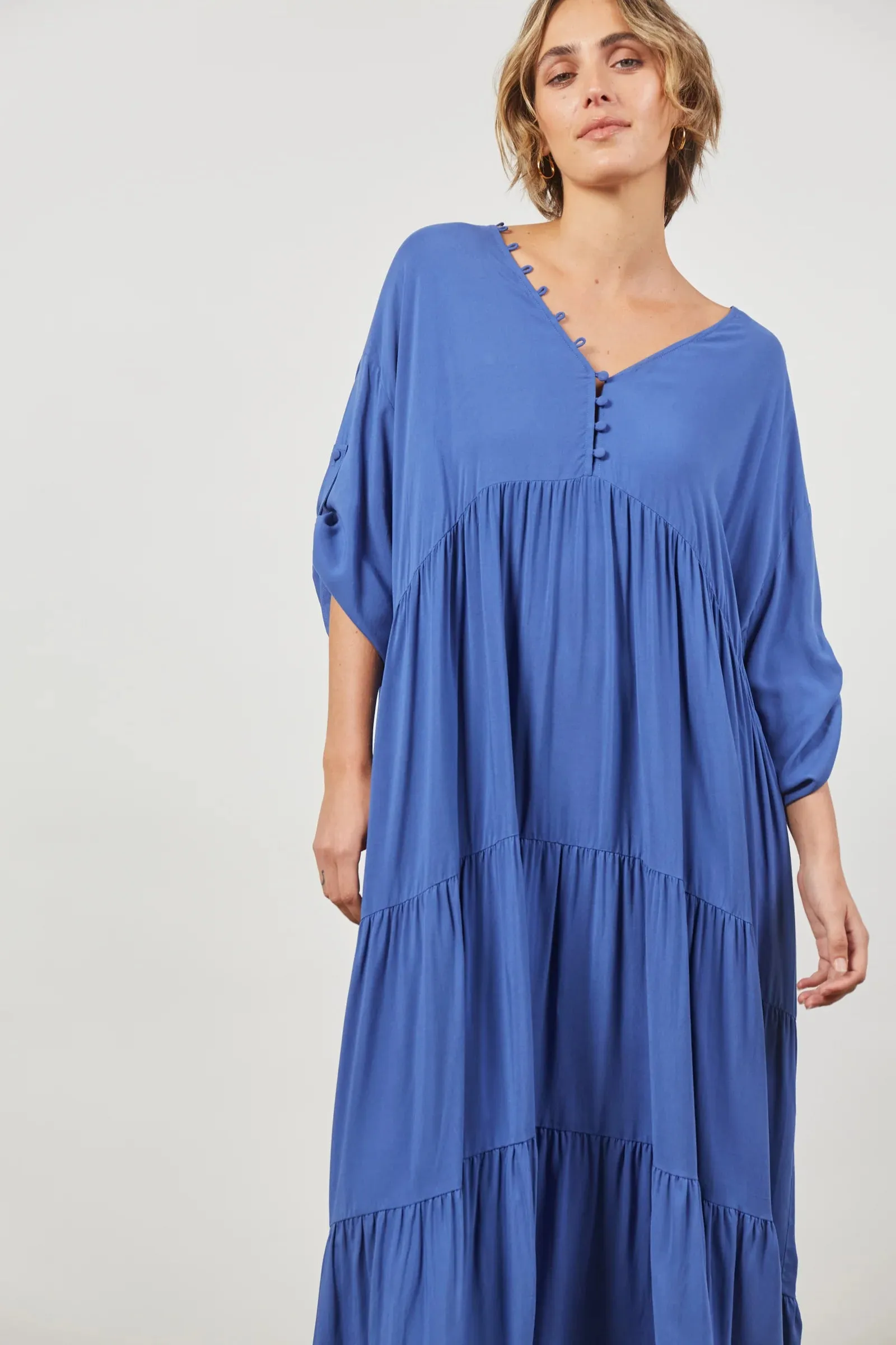 Euphoria Button Maxi - Azure