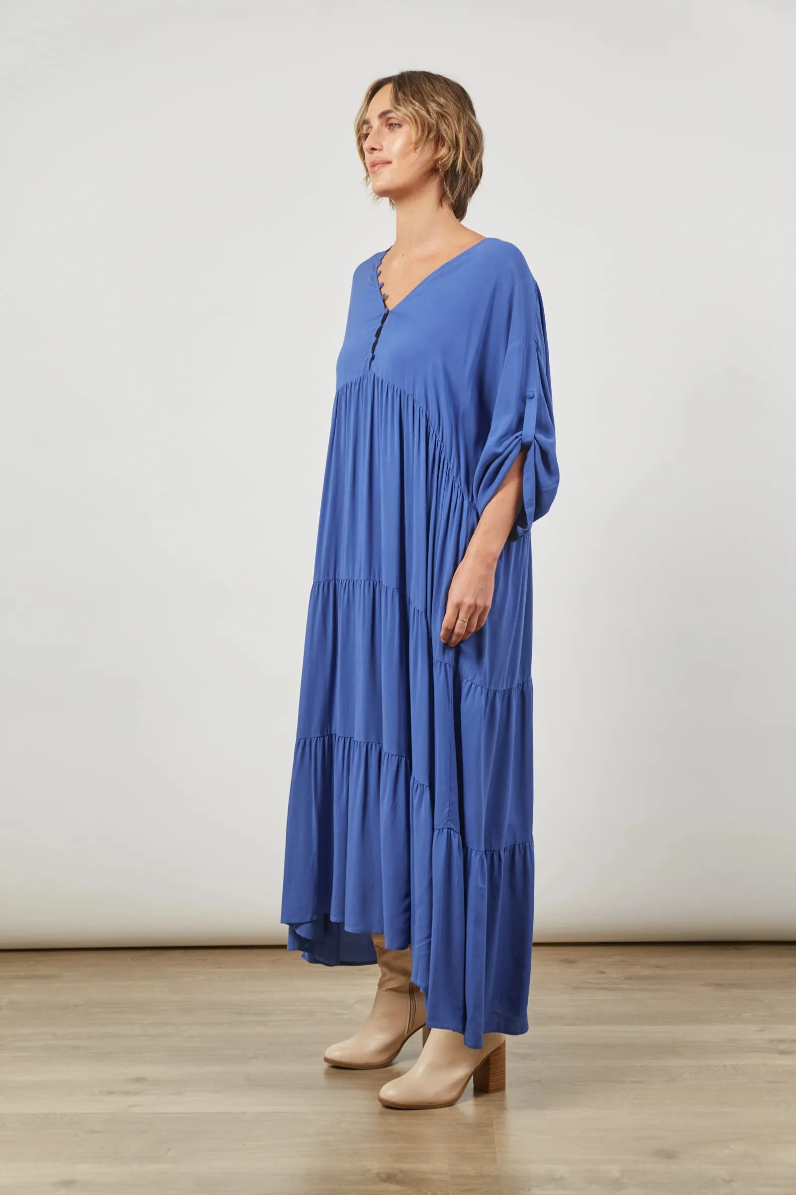 Euphoria Button Maxi - Azure
