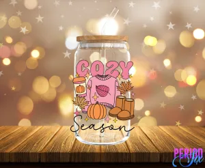 Fall Cozy Season UV DTF Decal