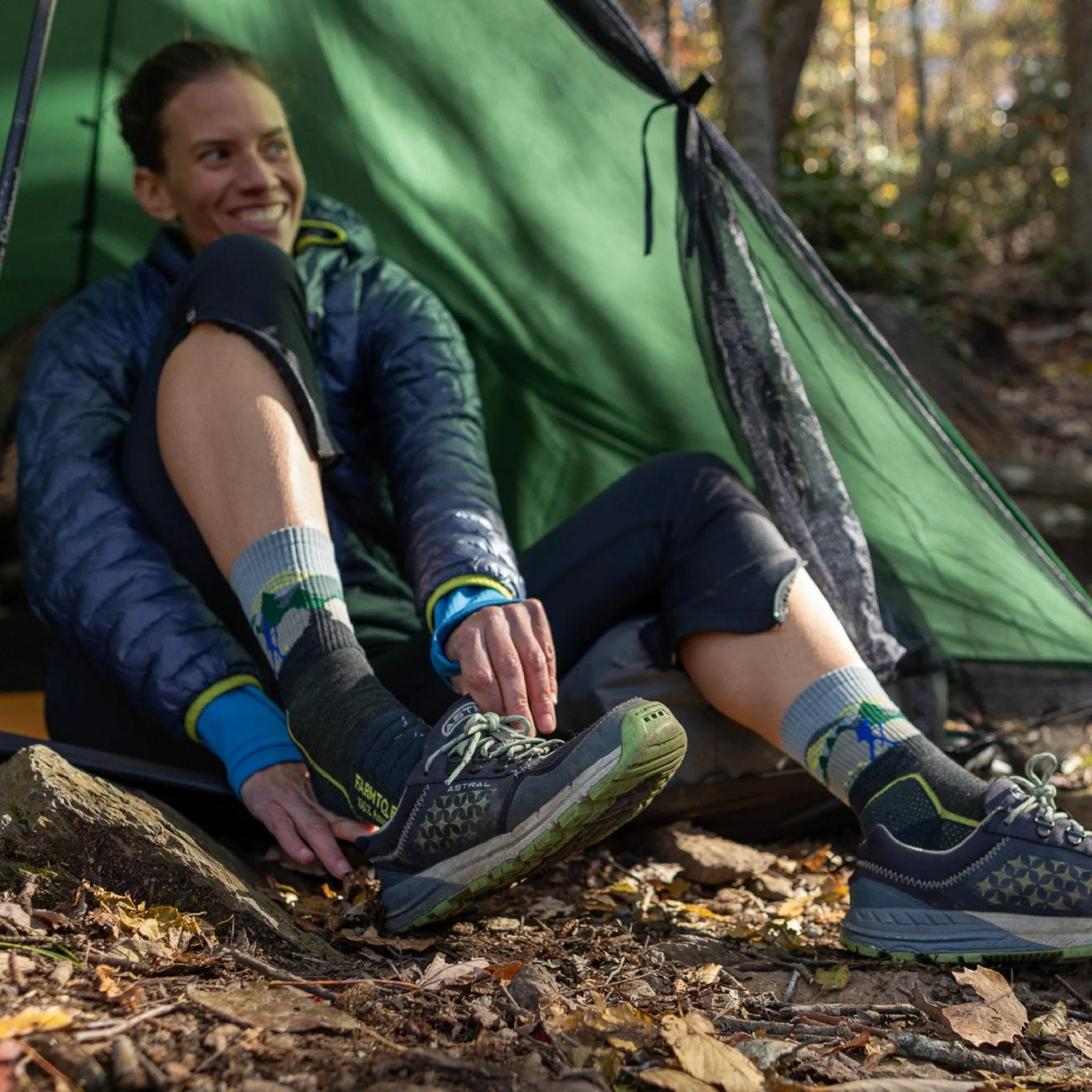 Farm to Feet Blue Ridge Hiker 3/4 Crew Socks