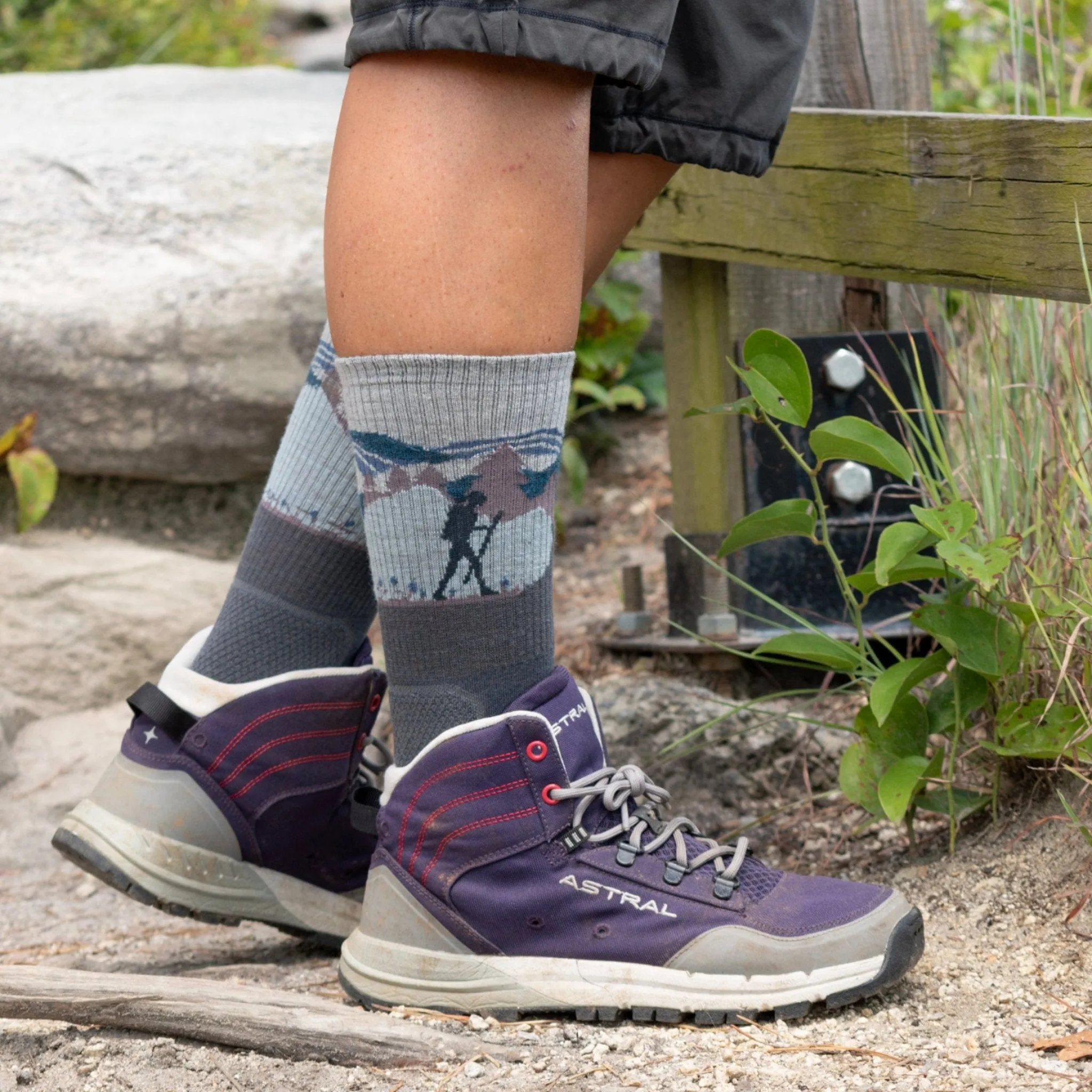 Farm to Feet Blue Ridge Hiker 3/4 Crew Socks