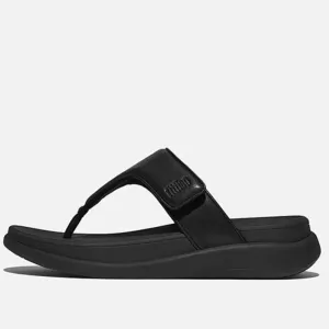 FitFlop F-Mode Go Toe-Post Adjustable-BLACK