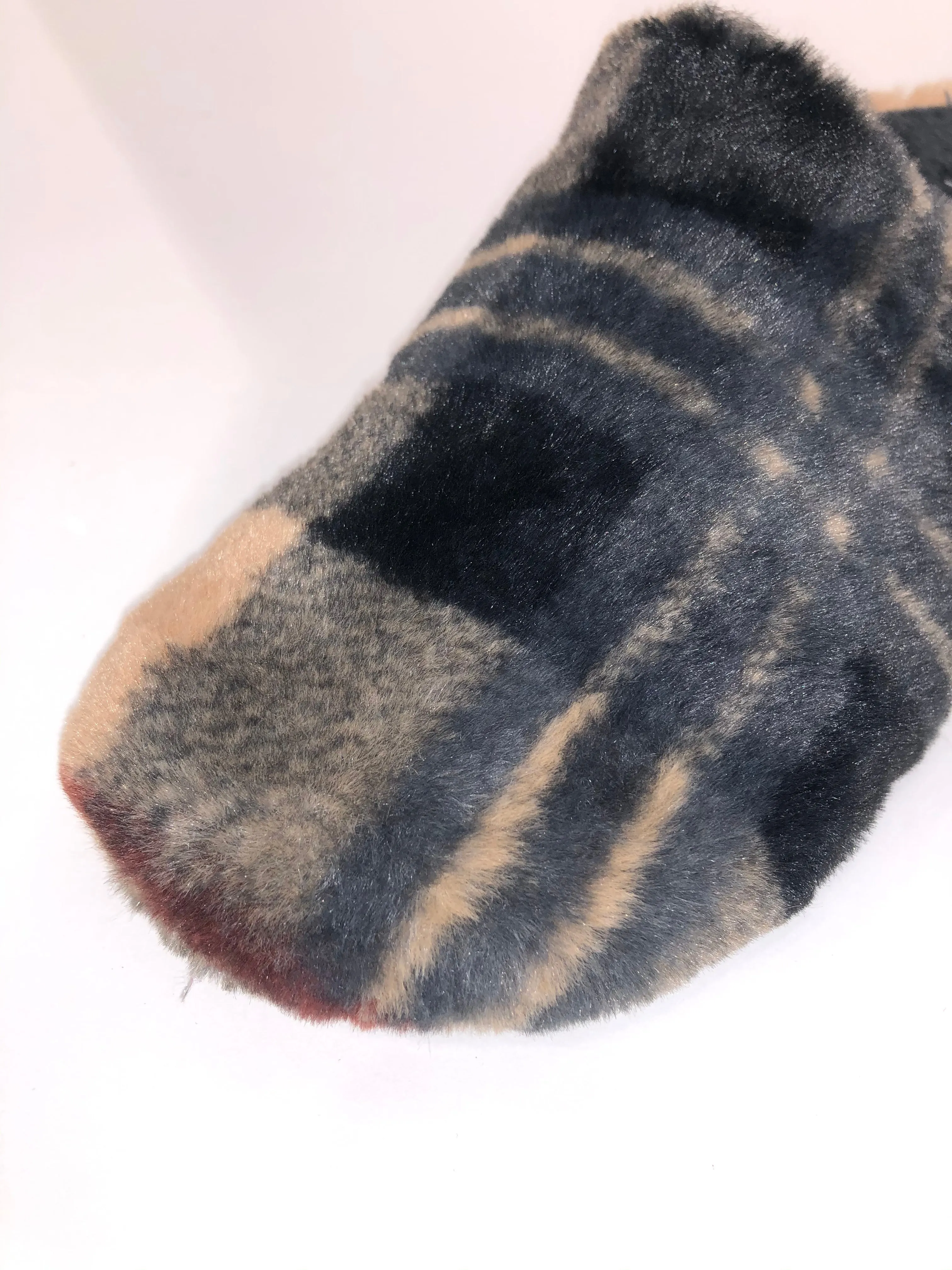 FUNKY FEATHER BEIGE WIDE FIT