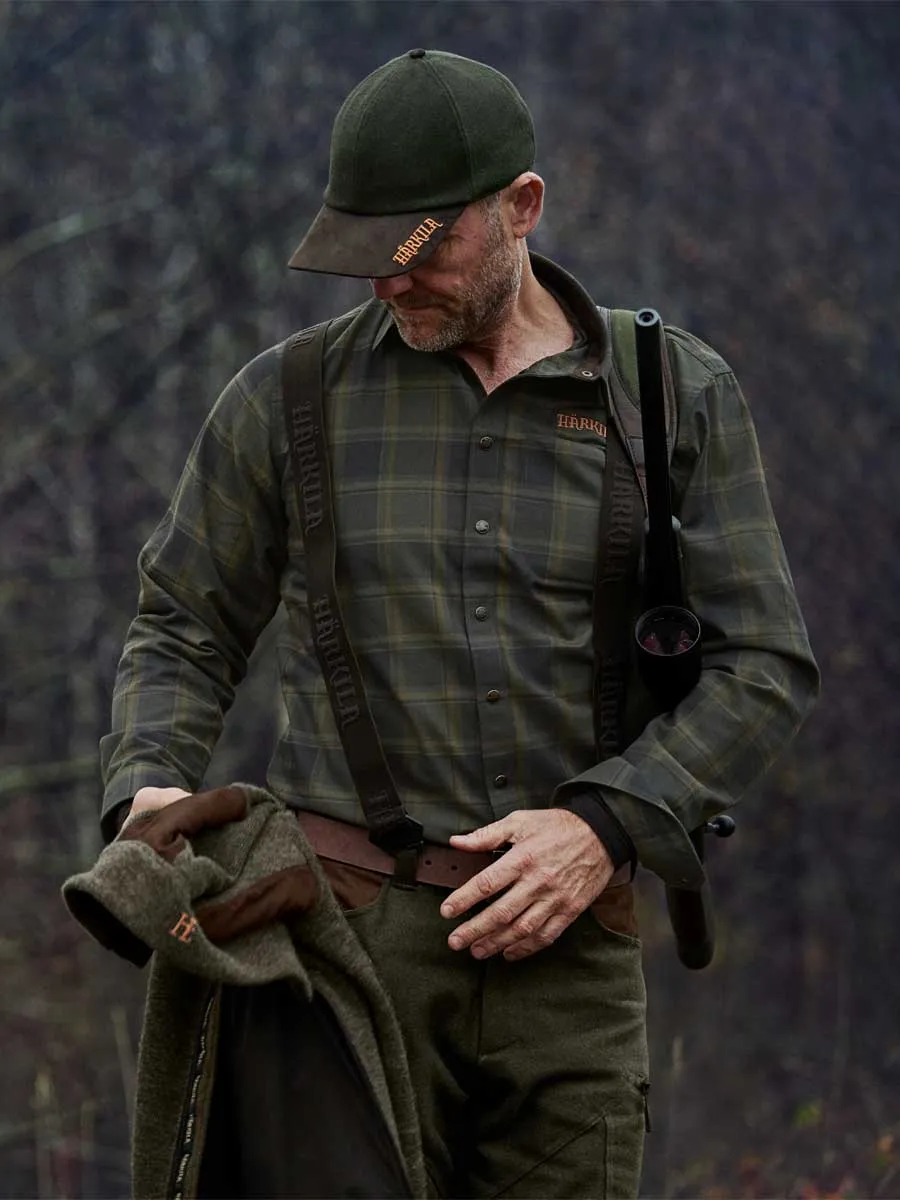 HARKILA Tech Braces - Willow green & Shadow Brown