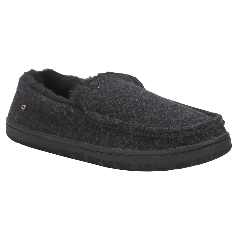 Harrison Wool Moccasin Slippers