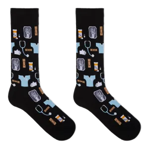 HOTSOX Men's Medical Crew Socks