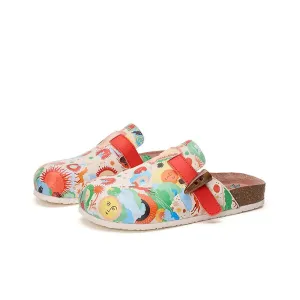 Joy & Mario Women's 2.5cm Wrap toe Slippers