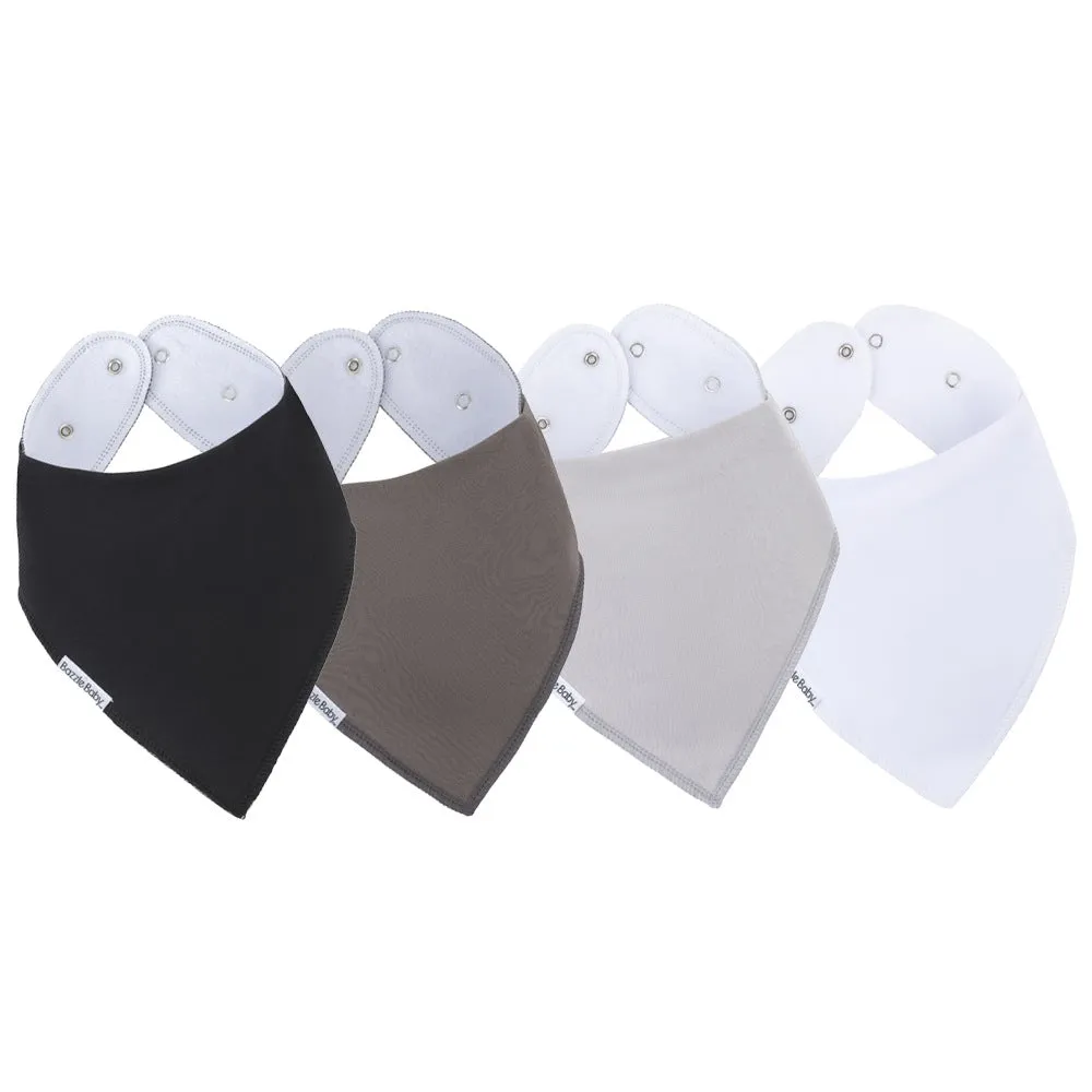 Jude Organic Bandana Bib 4-Pack