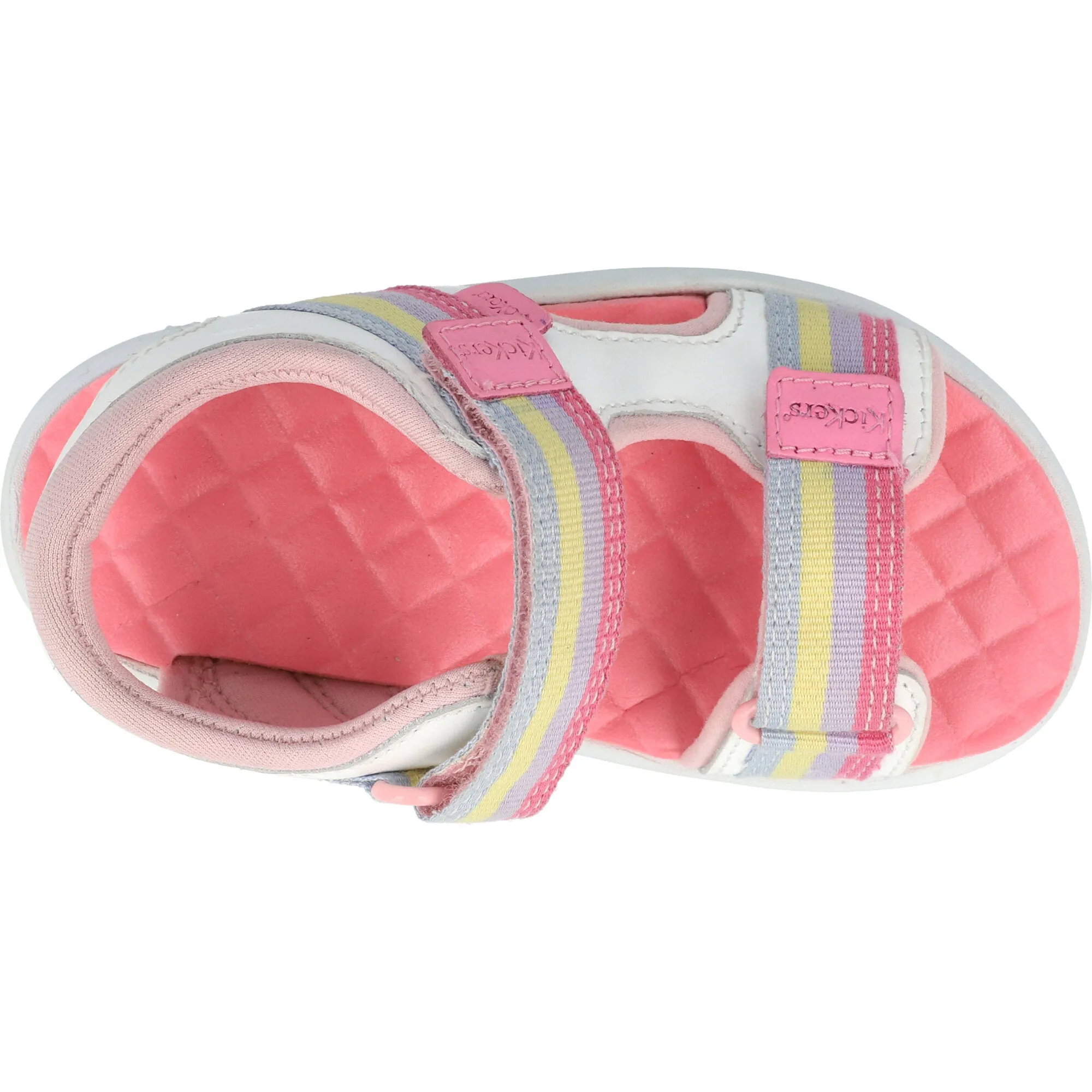 Kickers Kickster White Sandals for Kids