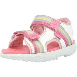 Kickers Kickster White Sandals for Kids