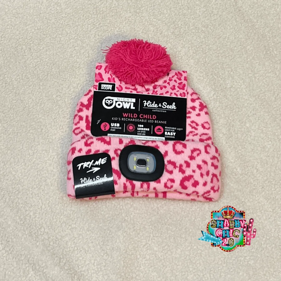 Kid's Night Scope Rechargeable LED Beanie
