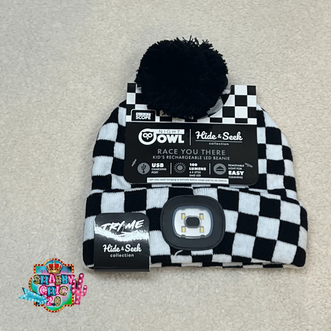 Kid's Night Scope Rechargeable LED Beanie
