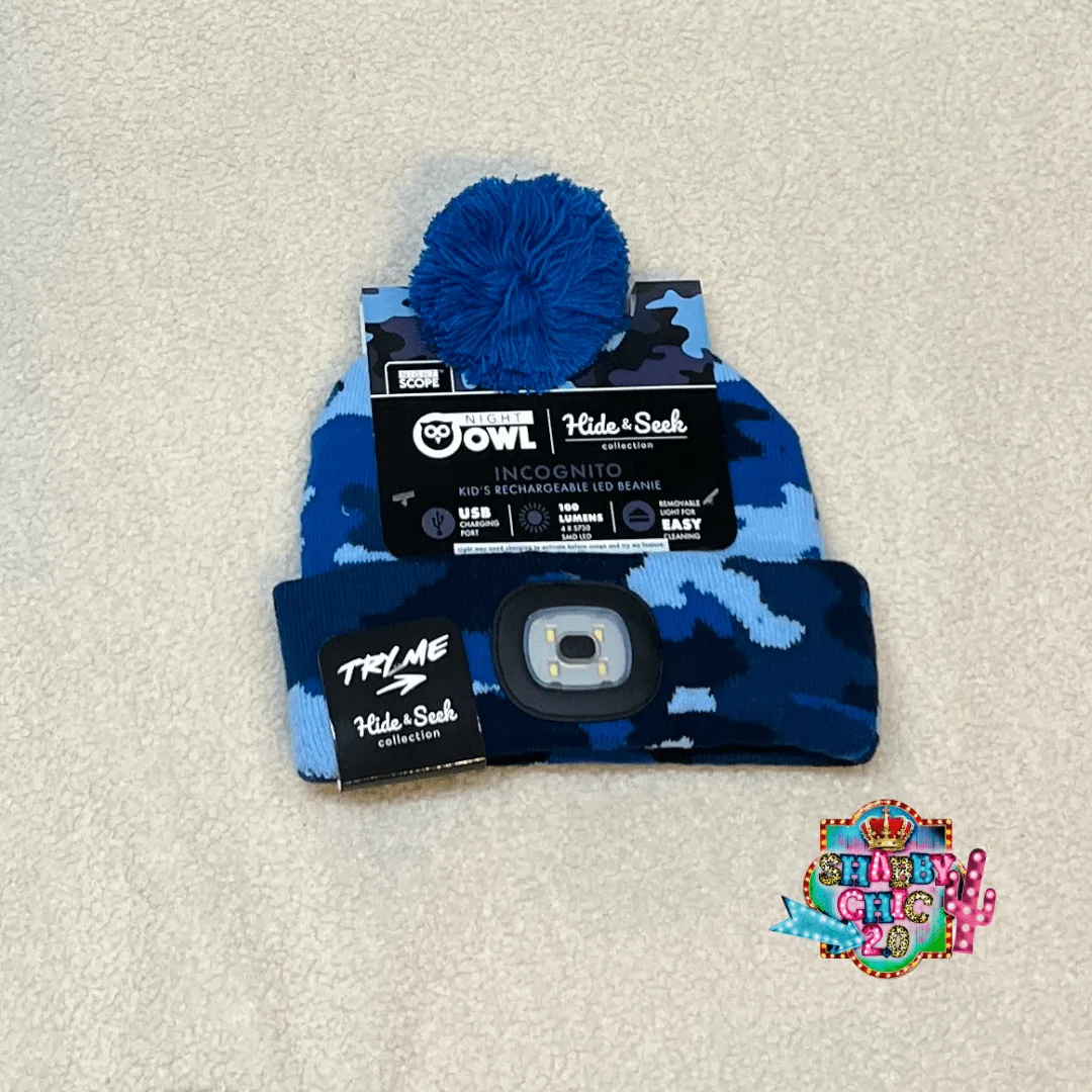 Kid's Night Scope Rechargeable LED Beanie