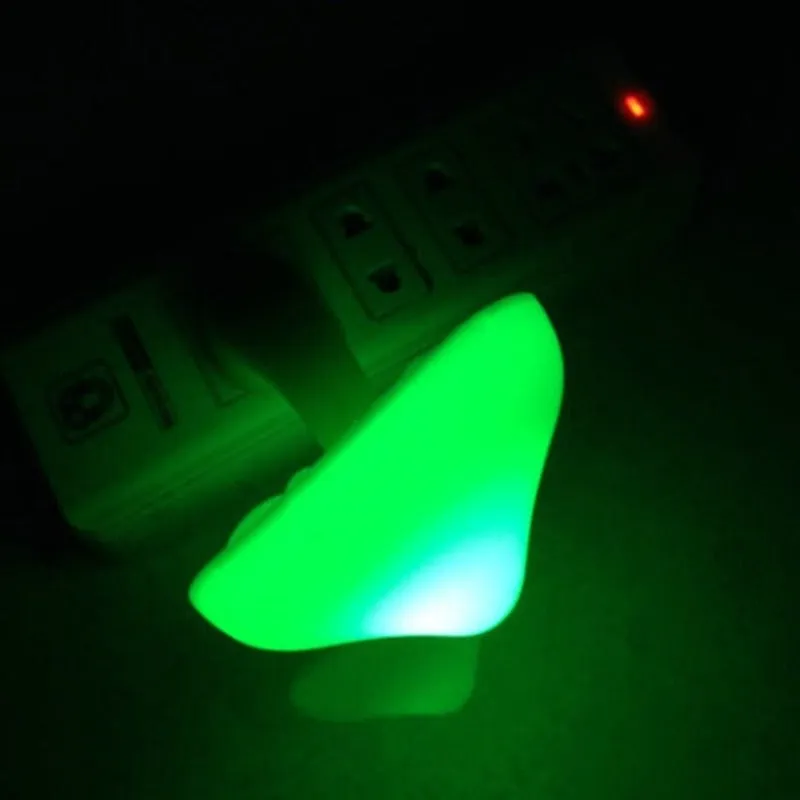 LED Mushroom Wall Socket Night Light
