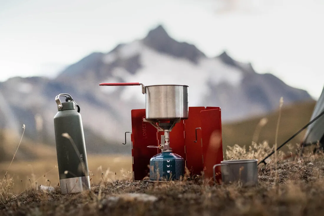 Lightweight and compact gas stove with lighter - MT500