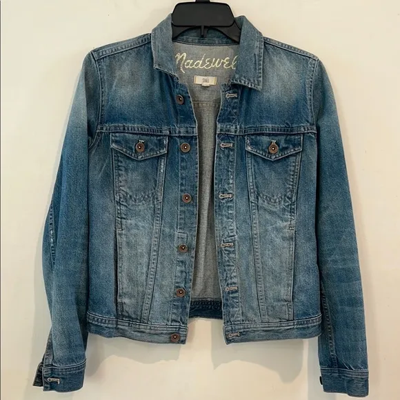Madewell Blue Denim Jacket Size Small