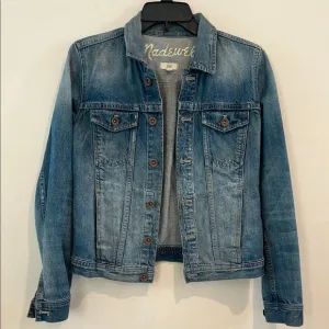 Madewell Blue Denim Jacket Size Small