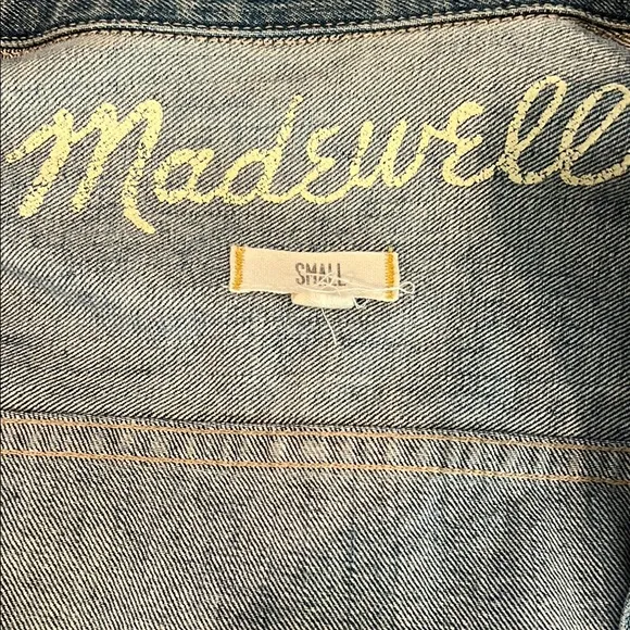Madewell Blue Denim Jacket Size Small