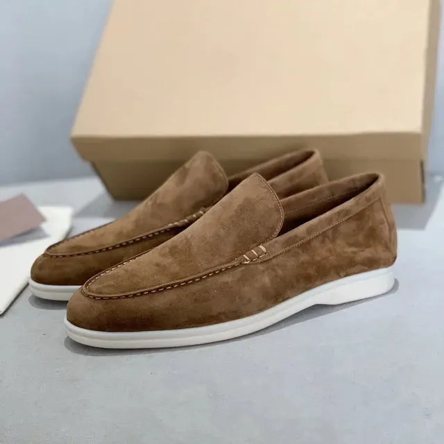 Marco - Luxuriöse Herren-Leder-Loafers