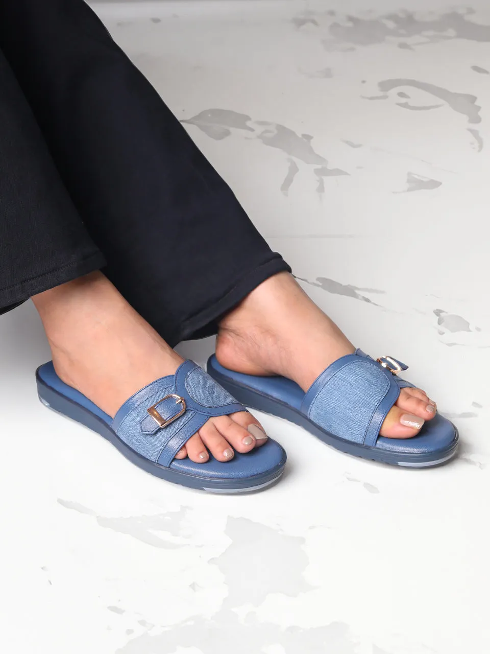 Marley Blue Flats
